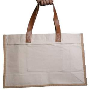 Sac fourre-tout en coton biologique recyclé 100% réutilisable écologique pour femmes Sac d'épicerie à lettre à bas quantité minimale de commande imprimé avec logo personnalisé - Product Image 2