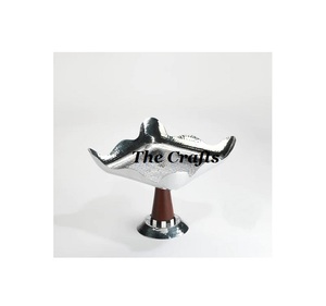 Tazón de frutas secas de hierro y acero inoxidable con trabajo de caligrafía Vajilla de forma redonda Tazón de chocolates al mejor precio - Product Image 6