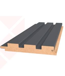 Waterproof Durable PVC-Coated <b>MDF</b> Wall Profile Self-Adhesive Eco-Friendly Easy Installation <b>Decorative</b> Wooden <b>Panel</b> Trim - Product Image 1