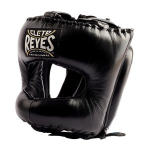 Protector de Cabeza de Cuero de Cara Completa Personalizable de Alta Calidad con Agarres de Cordones para Boxeo, Artes Marciales y Entrenamiento Físico - Product Image 4