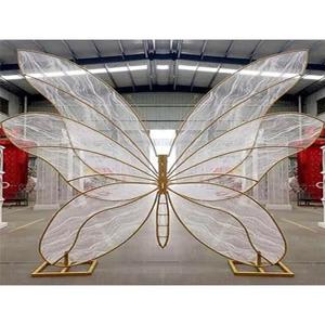 ฉากหลังงานแต่งงานวินเทจหรูหราทำจากไฟเบอร์กลาสสำหรับงานอีเว้นท์ - ขนาดปรับแต่งได้และดีไซน์น้ำหนักเบา - Product Image 1