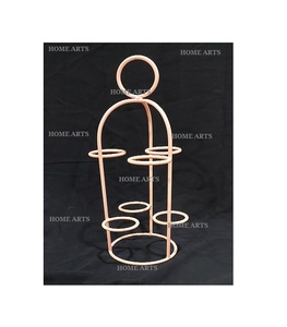 Porte-gobelet en fer Design tendance Qualité supérieure Forme ronde Ustensiles de cuisine Verre et porte-gobelet par Home Arts - Product Image 2