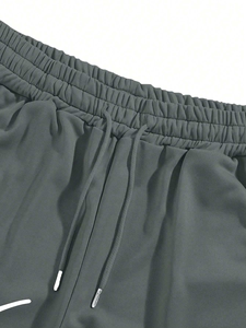 OEM ODM Custom Made Sweat <b>Joggers</b> Plain Cotton Pants Blank Baggy Oversized <b>Brown</b> Highly Breathable Mens Sweatpants - Product Image 5