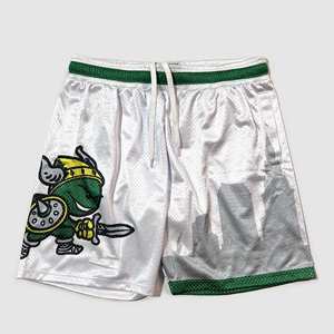 Short décontracté à séchage rapide personnalisé pour hommes High Street élastique mi polyester tricoté solide pour les jeunes de la ville les fans de plage nom personnalisé - Product Image 4