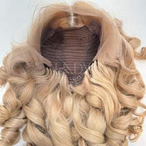 Perruques ondulées naturelles de haute qualité, couleur personnalisée à partir de cheveux humains vietnamiens, donneur unique, sans mélange - Product Image 2