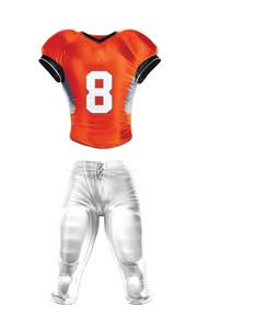 Camiseta de fútbol americano para hombre para niños Logotipo de equipo personalizado sublimación transpirable poliéster Spandex malla de talla grande estilo Vintage - Product Image 5