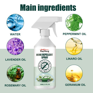 Spray répulsif anti-vison <span class=keywords><strong>et</strong></span> belette Offre Spéciale pour compartiment moteur de <span class=keywords><strong>voiture</strong></span> Spray dissuasif efficace pour animaux pour la protection des véhicules - Product Image 3