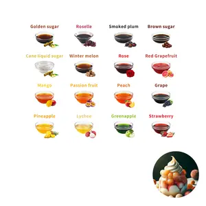 Hochwertige Marken Lychee köstlich duftender Lychee-Sirup ideal zur Passions-Obstkuchen-Tarte