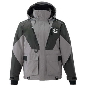 Ropa de pesca personalizada de fábrica, chaqueta de vadeo transpirable de talla grande con múltiples bolsillos, chaqueta de pesca impermeable - Product Image 1