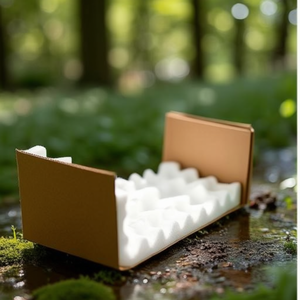 TRANSPAK Egg-<b>Crate</b> Foam Packaging 200x140x40mm Dimensions with 20mm Brown Foam Height Cushioning Materials-<b>Pack</b> Size 182 - Product Image 3