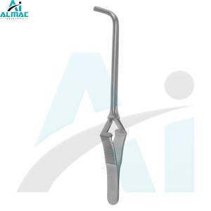 Pince ALMAC de qualité médicale Gregory Soft Bulldog pour l'occlusion vasculaire temporaire dans les chirurgies cardiothoraciques et cliniques - Product Image 1