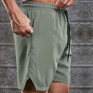 Short d'entraînement d'entrejambe 5 pouces pour hommes de meilleure qualité personnalisée maille de sublimation 100% polyester Double taille élastique décontracté - Product Image 6