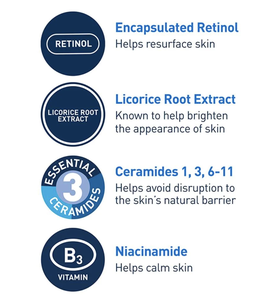 สำหรับเซราไมด์ผลัดเรตินอลด้วยสูตรปราศจากพาราเบนสำหรับรักษาสิวและกำจัดฝ้า - Product Image 3