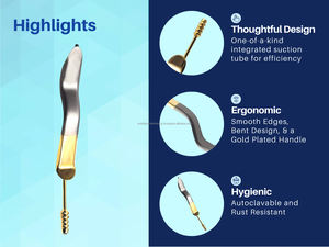 Retractor de Mejillas Minnesota de World Precision Surgical, Ergonómico, Manual, Chapado en Oro, con Certificación CE, Instrumento Quirúrgico Dental - Product Image 2