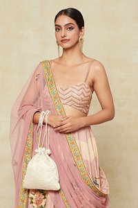 Bolso de Mano de Lentejuelas de Diseño Duradero al por Mayor para Bodas, Fiestas y Eventos, Bolso de Mano Brillante y Ecológico para Mujer, Estilo Indio - Product Image 4