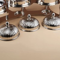 Casserole à gaz de luxe moderne en acier inoxydable, écologique, pour restaurant, design arabe, pour servir des plats chauds, vente chaude