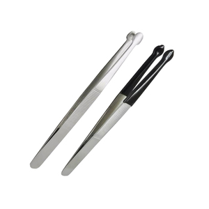 Pince à épiler perle perle tenant ensemble de 2 pointes creuses et enduites de PVC pièces manipulant Piercing pince à épiler - Product Image 2