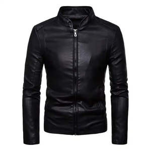 Durable Windproof Men Leather Jacket Top Quality Hot Sales Male Best Design Men <b>Clothing</b> With Competitive Jackets - Product Image 6