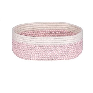 Nouveau Style de luxe macramé blanc panier Fruits et usages multiples accessoires de salle de bain panier de rangement maison essentiel panier à linge - Product Image 3