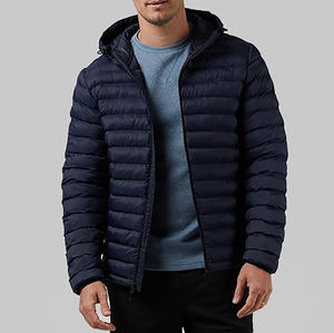 Aspecto elegante, el mejor producto, chaquetas para hombre, nueva chaqueta acolchada de manga larga transpirable de talla grande al por mayor para hombre - Product Image 3