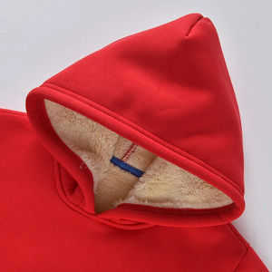 Vintage lavado ácido 100% algodón de los hombres de lana con cremallera chaqueta de invierno con capucha con detalle de diamantes de imitación - Product Image 6