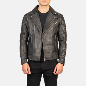 Veste élégante en cuir suédé pour homme avec logo sur mesure, idéale pour la superposition de garde-robe moderne cette saison, vente en gros - Product Image 6