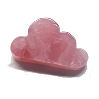 Quartz Rose Naturel Nuage Sculpté Pierre Précieuse Pierre de Cristal Style Feng Shui Reiki Cristal de Guérison Sculpté Nuage Grossiste