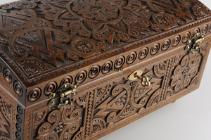 Tradebyd หรูหราแกะสลักไม้เนื้อแข็งคอนโซลโต๊ะเฟอร์นิเจอร์ทำด้วยมือสำหรับการใช้ชีวิตที่ทันสมัยและให้เป็นของขวัญ - Product Image 5