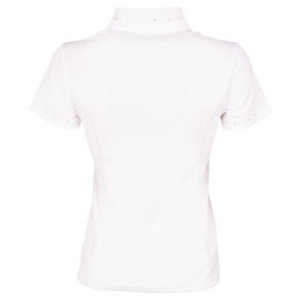 Haut d'équitation élégant pour femmes, tissu extensible athlétique, évacuation de l'humidité, respirant, performance, chemise d'équitation, vêtements - Product Image 5