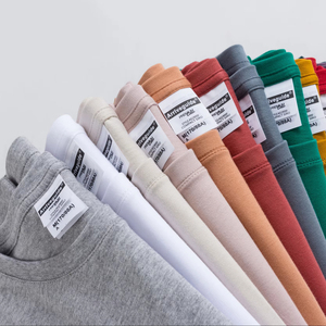 T-shirt en coton blanc de haute qualité T-shirt 190gsm Impression DTF T-shirts personnalisés disponibles T-shirt pour hommes - Product Image 1