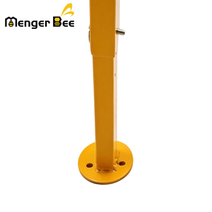 Soporte Ajustable de Metal para Base de Colmena, Recubierto de Amarillo, para Apicultura - Product Image 4