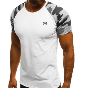 Camiseta ajustada de 100% algodón con cuello redondo para hombre con logotipo de impresión personalizado Camiseta de fabricante de algodón de tela de alta calidad 100% - Product Image 4