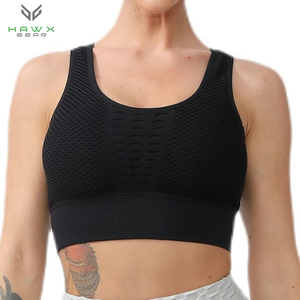Sujetador deportivo de malla de secado rápido para mujer para correr Fitness Yoga entrenamiento gimnasio ropa interior de entrenamiento a prueba de golpes - Product Image 5