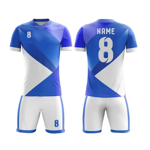 Por encargo cómodo y transpirable tamaño adulto Slim Fit hombres uniforme de fútbol/alta calidad Color sólido hombres uniforme de fútbol - Product Image 6