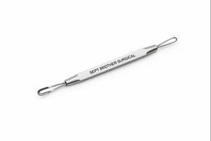 Medical Grade Stainless Steel Double Ended Comedone Extractor | Acne Blackhead <b>Removal</b> <b>Tool</b> | OEM Manufacturer - Product Image 3
