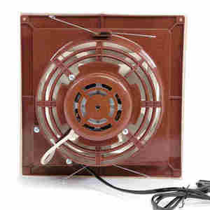 Ventilateur sur pied électrique de luxe en plastique de 20 pouces, design en métal noir, flux d'air puissant, option de montage mural, utilisation en garage automobile, extérieur - Product Image 6