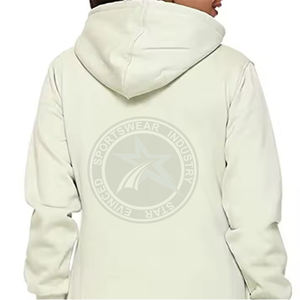 Ensemble survêtement d'hiver pour femmes grande taille de haute qualité en gros, sweat à capuche zippé et pantalon évasé, motif uni imprimé, écologique - Product Image 5