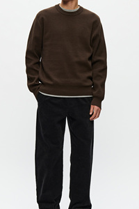 Suéter de moda para hombres 100% algodón suave y cómodo utilizado para ropa informal con logotipo personalizado y bordado - Product Image 3