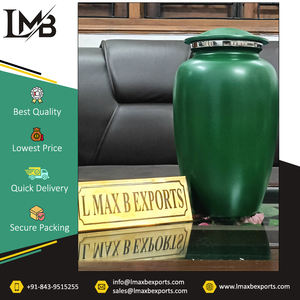 Fabricant et exportateur d'urne de crémation adulte en aluminium de bonne qualité la plus exigeante pour garder les cendres commémoratives - Product Image 3