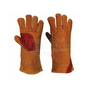 Gants de soudure en cuir de haute qualité fabriqués au Pakistan, résistants à la chaleur, INDEX SPORTSWEAR IS-301, détection des aiguilles, utilisation quatre saisons - Product Image 1