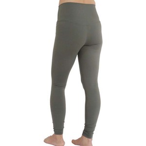 Quick Dry Elastic Waist Yoga <b>Leggings</b> Custom Logo <b>Women</b> Nylon Patchwork Plus Size High Waist Yoga <b>Leggings</b> With Pockets Gym Wear - Product Image 5