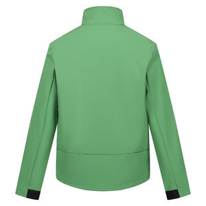 Chaqueta Softshell de Estilo Único para Hombre con Logotipo Personalizado, Chaqueta Impermeable y Cortavientos de Invierno con Tela de Lona Teñida Lisa - Product Image 2