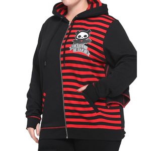 Vintage ailes de chauve-souris Halloween sweats à capuche hommes 2023 Zip revers doublure polaire pulls haut décontracté automne hiver chauve-souris ailes à capuche - Product Image 3