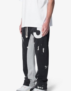 กางเกงวอร์มผู้ชายทรงโอเวอร์ไซส์ผ้าฟลีซหนานุ่ม ปี 2026 ลายทางด้านข้าง แห้งเร็ว เอวยางยืด เหมาะสำหรับวิ่งและออกกำลังกาย - Product Image 2