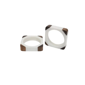 New Arrival Marble & Resin <b>Napkin</b> <b>Rings</b> Holder Handmade <b>Napkin</b> <b>Ring</b> for Dining Anniversary Birthday Accessories Top Selling - Product Image 4