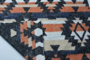 2024 nouveau fil teint rayure tissé Poly coton Jacquard flanelle tissu fil-teint Jacquard pour mode vêtements d'hiver - Product Image 5