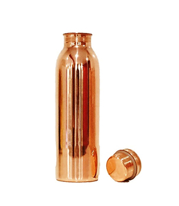 Pure Copper <b>Bottles</b> Joint Free with Ayurvedic Benefited 100% Pure & Leak Proof - Product Image 1