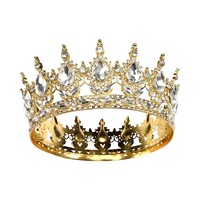 Premium Modern Metal Christmas Crown Table <strong>Top</strong> Decor Factory Direct Elegant Holiday Celebration Centerpiece