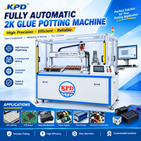 Machine de distribution de colle époxy AB entièrement automatique à 3 axes pour le montage de composants électroniques, modules LED, cartes de circuits et moteurs