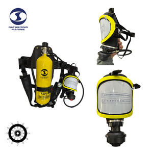 SCBA 6L 50-60min Feuerwehr ausrüstung In sich geschlossenes Atemgerät für Flucht geräte aus der Brand bekämpfung - Product Image 6